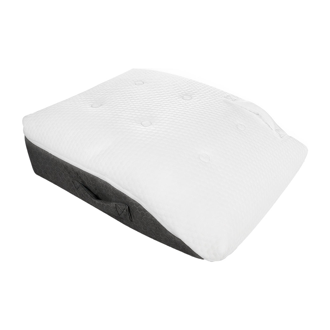 Dreamz Memory Foam Leg Elevation Pillow Bed Wedge Improve Circulation Support-2065254292767510528