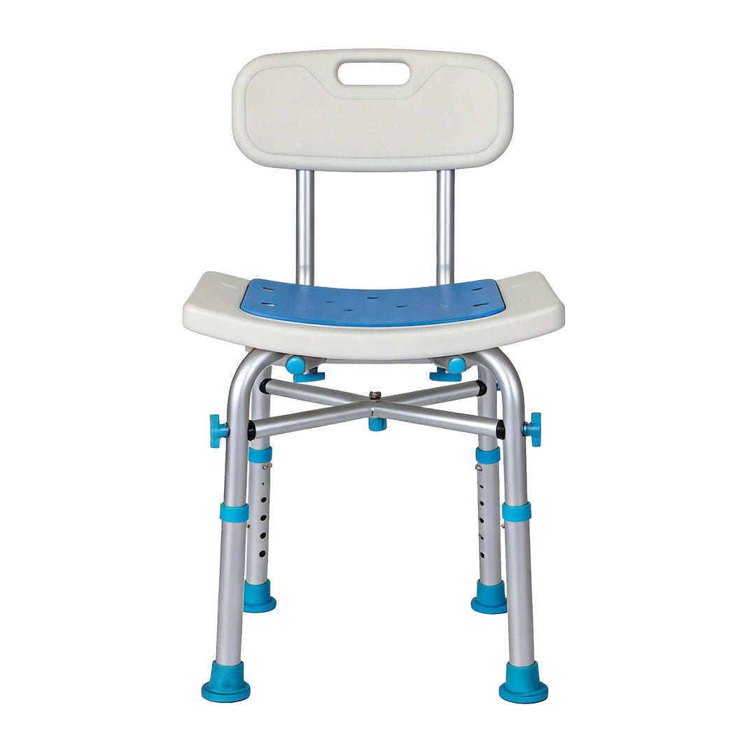 Levede Shower Chair Adjustable Height Safety Seat Bench Bathroom Safety Assist-2065254297863589888