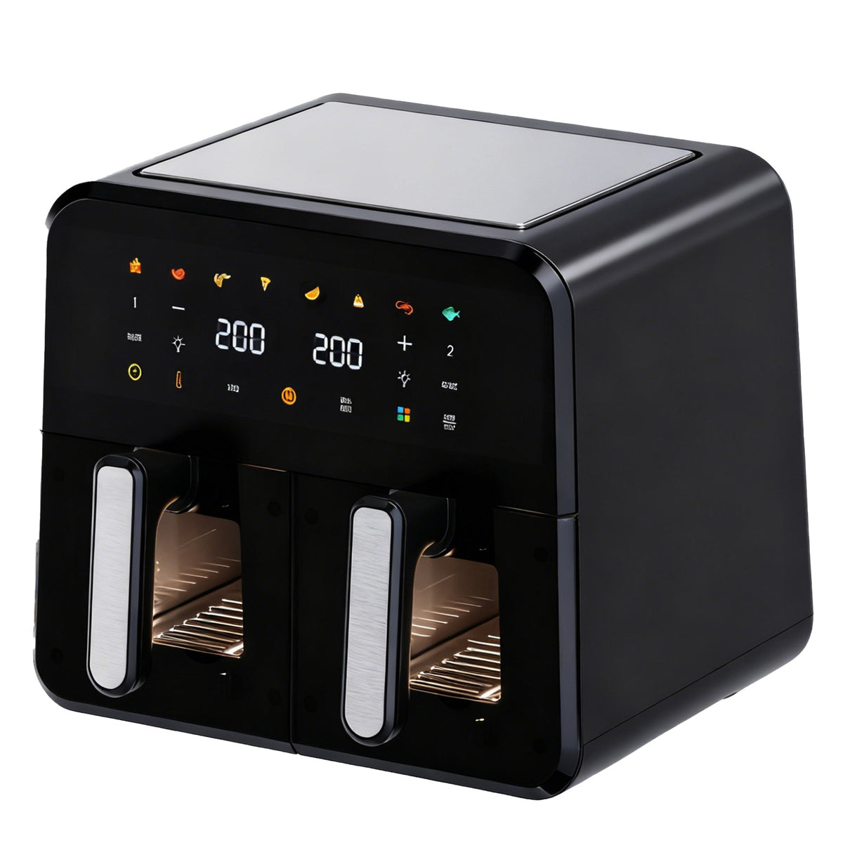 Spector 12L Dual Basket Air Fryer Electric Digital Touchscreen Oil Free Family-2065254300665384960
