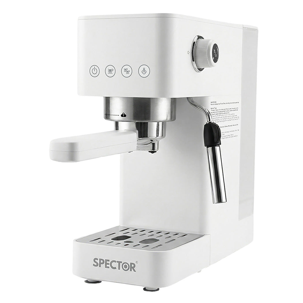 Spector Espresso Coffee Machine Maker 20 Bar Milk Frother Cappuccino Latte Cafe-2065254290322231296