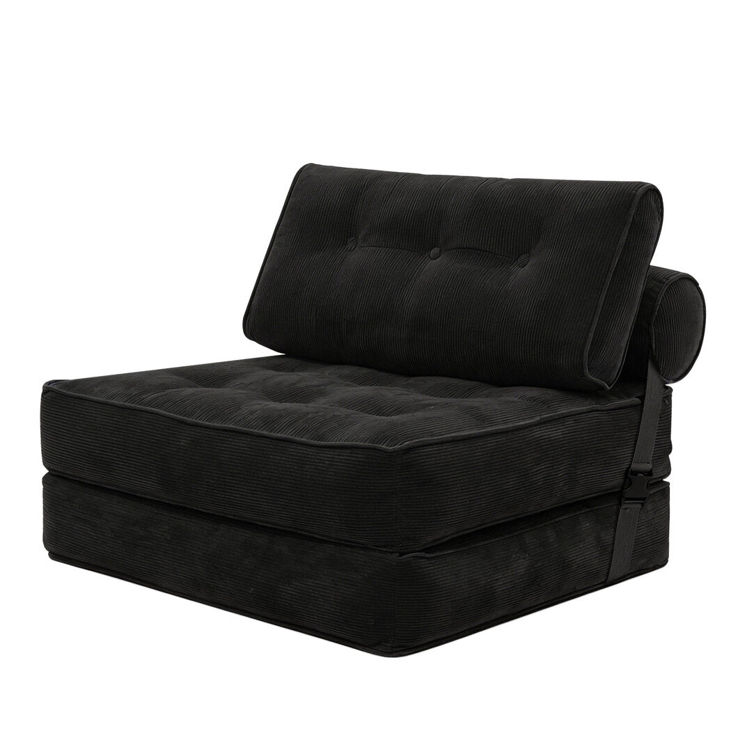 Levede 3 in 1 Convertible Sofa Bed Foldable Single Sleeper Chair Living Room-2050056788010733568