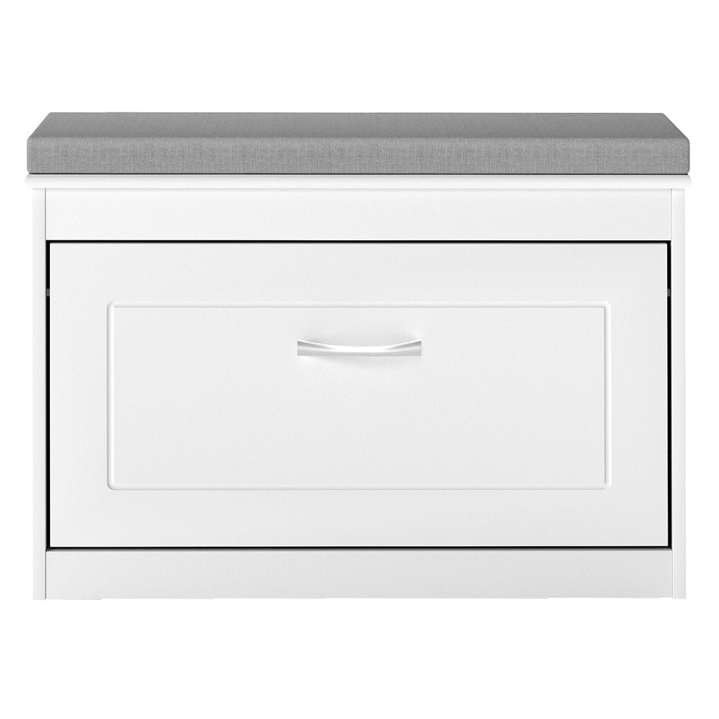 Levede 75cm Shoe Rack Storage Cabinet Bench Cosy Padded Seat Organiser Cupboard-2050056774161141761