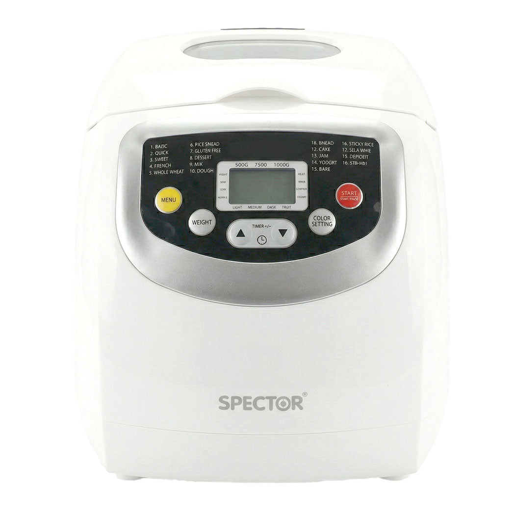 Spector 19 Program Automatic Bread Maker Machine Oven Non Stick Home Bakehouse-2050056759418163201