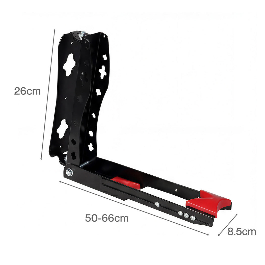 Monvelo Bicycle Wall Mount Foldable Adjustable Swivel Bike Storage Rack 30kg Max-2050056786609836034