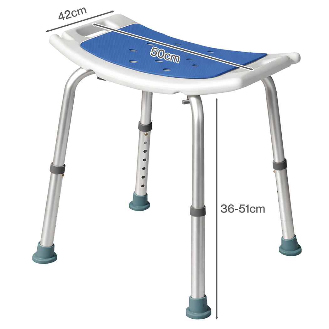 Levede Shower Chair Adjustable Seat Bathroom Stool Bath Aid Bench Assist Tool-2065254298262048770