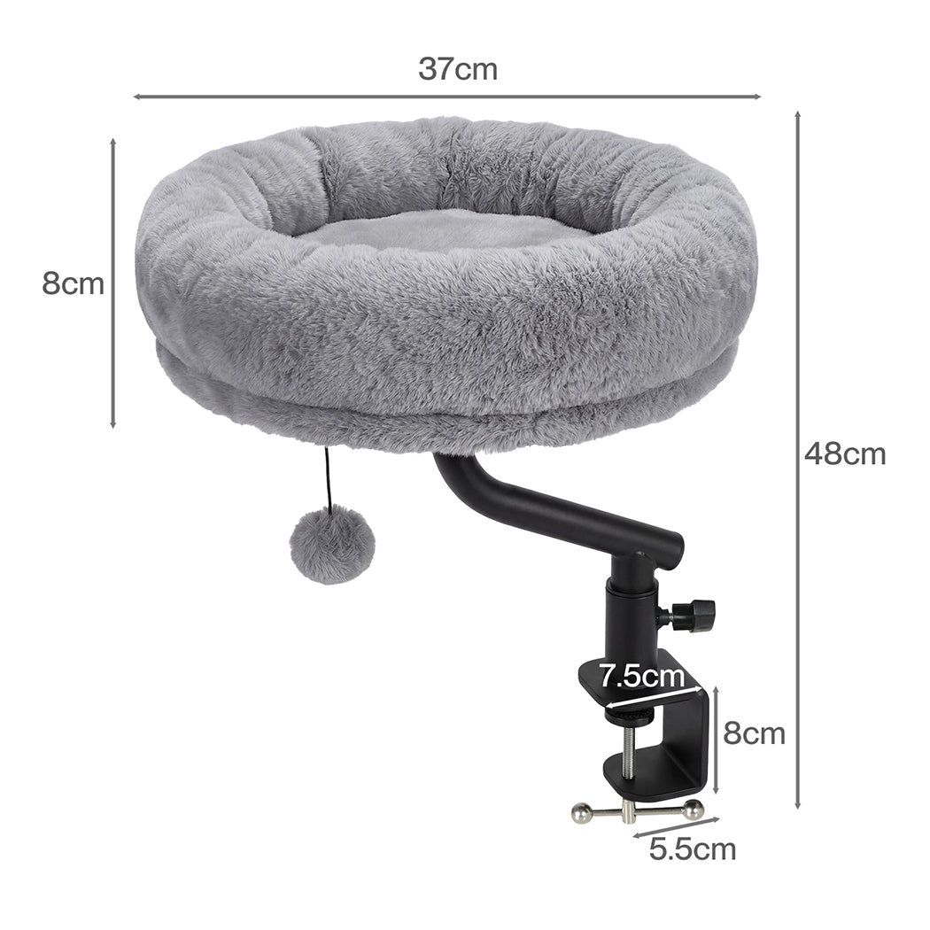 Pawz 360� Rotating Cat Bed Hammock Hanging Cozy Washable Removable Breathable-2050056785611591682