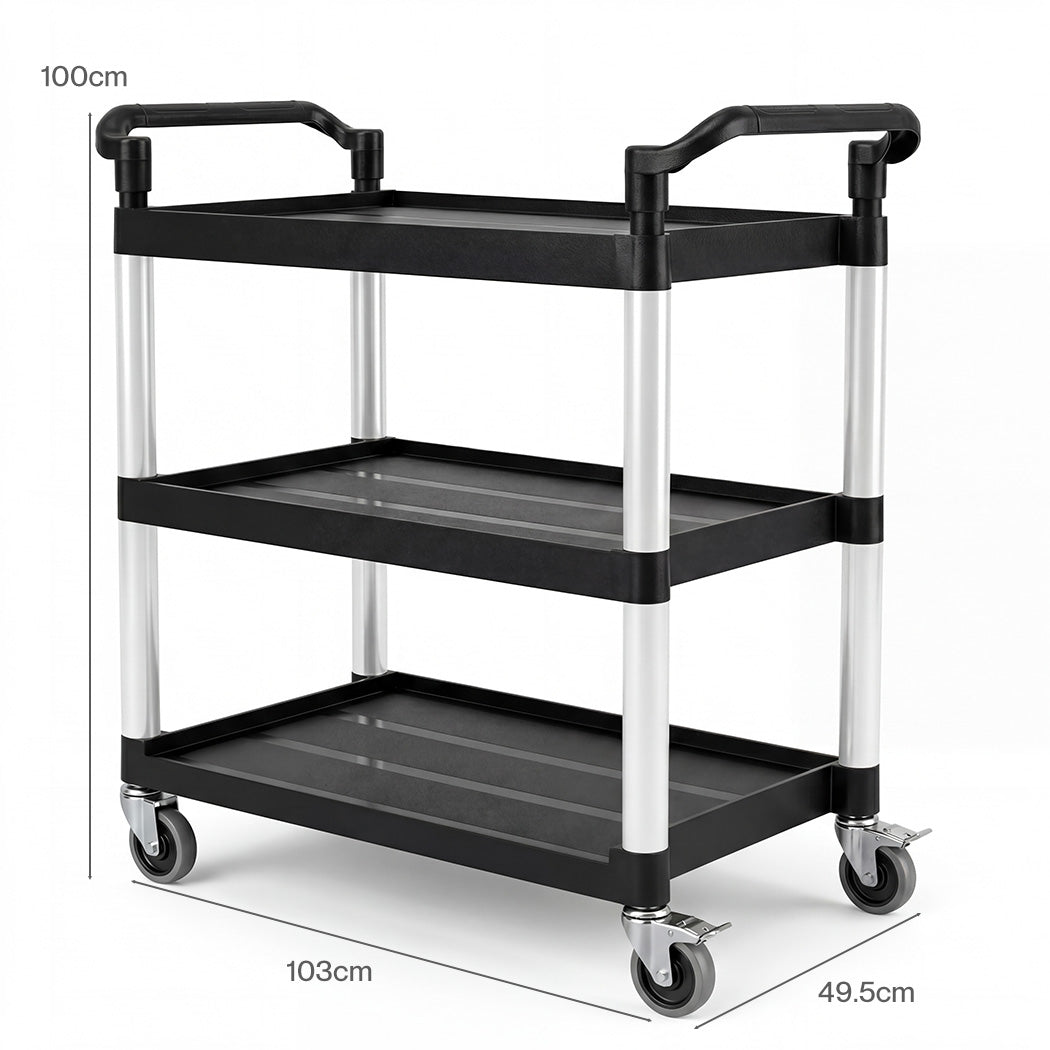 Monvelo Tool Trolley Cart Rolling Utility Storage Organiser Garage Workshop-2050056775838863362
