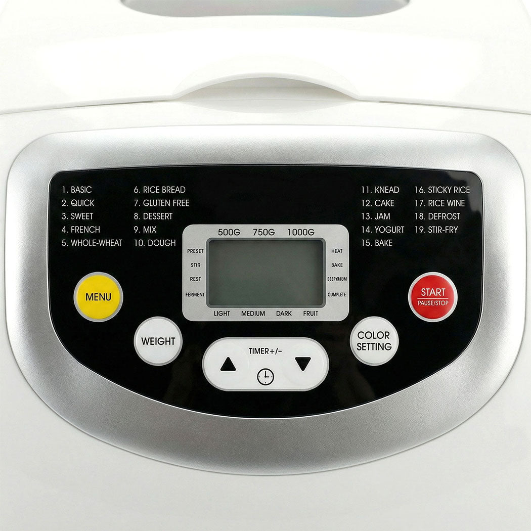Spector 19 Program Automatic Bread Maker Machine Oven Non Stick Home Bakehouse-2050056759418163203