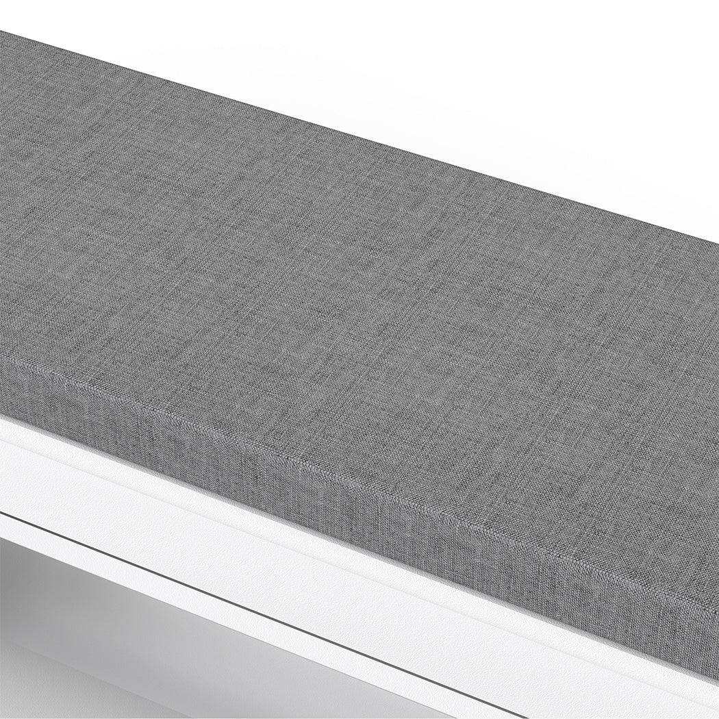 Levede 60cm Shoe Rack Storage Cabinet Bench Cosy Padded Seat Organiser Cupboard-2050056773980786691