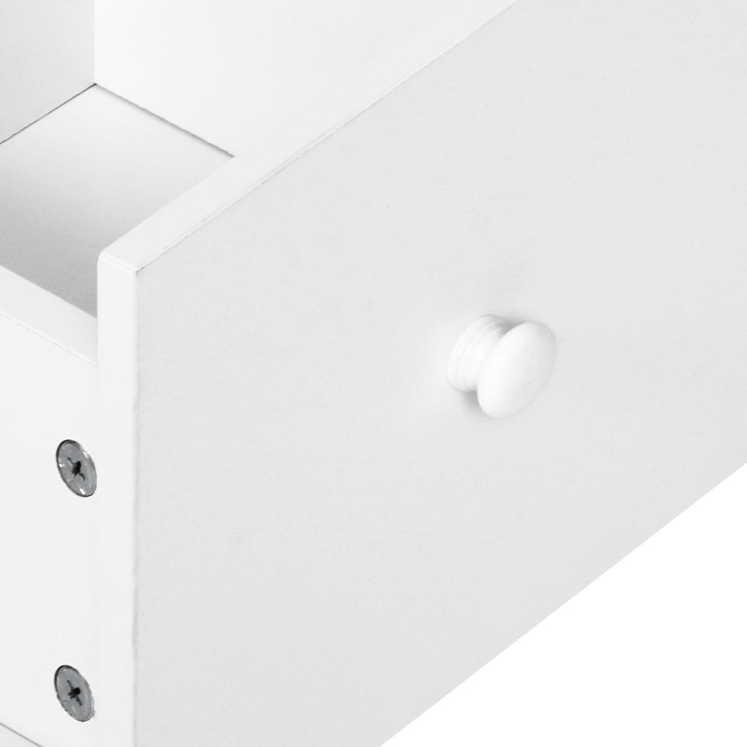 Levede Slim Bedside Table Nightstand Side End Table Storage Bedroom Cabinet-2065254303437819907