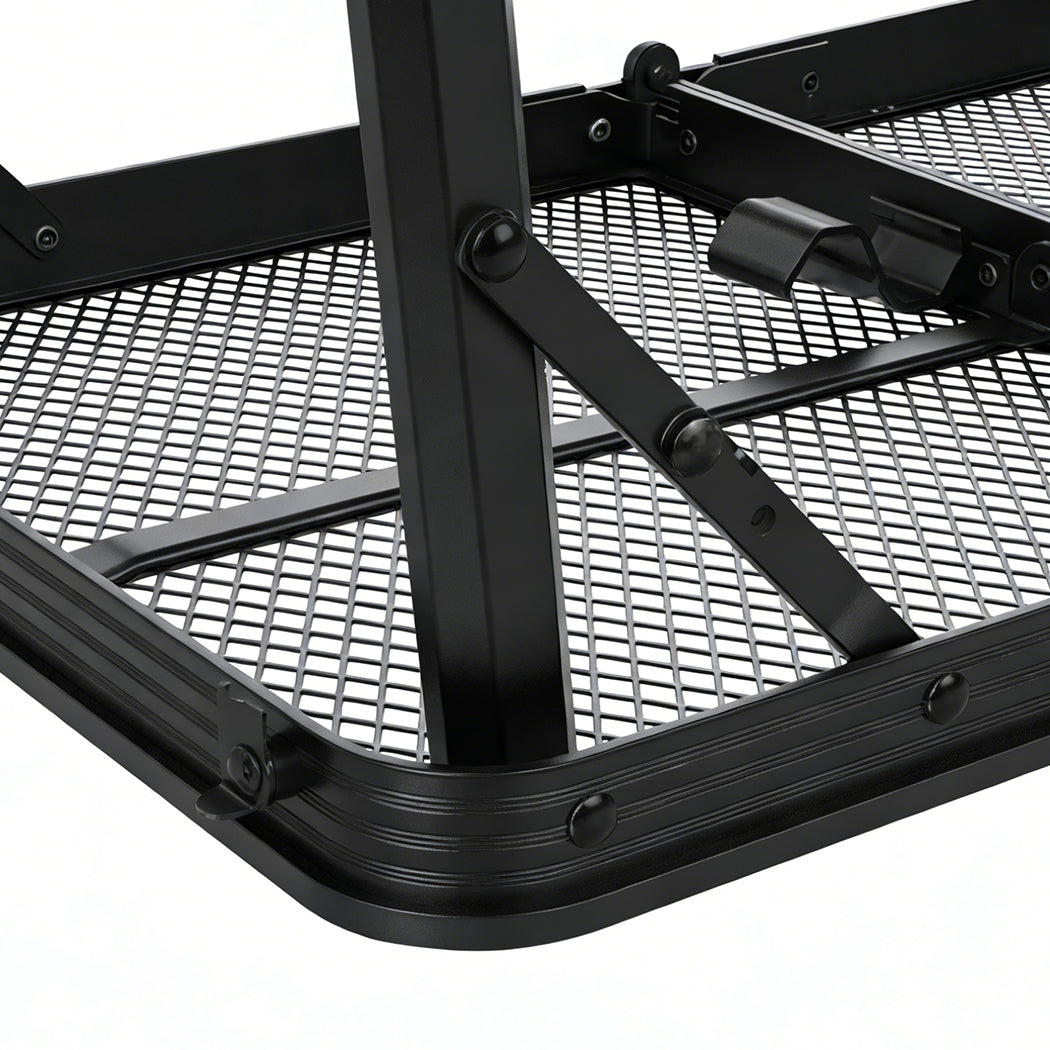 Levede Camping Table Mesh Desktop Lightweight Portable Folding Grill Desk-2065254303647535107