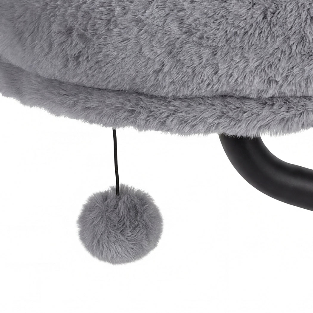 Pawz 360� Rotating Cat Bed Hammock Hanging Cozy Washable Removable Breathable-2050056785611591684