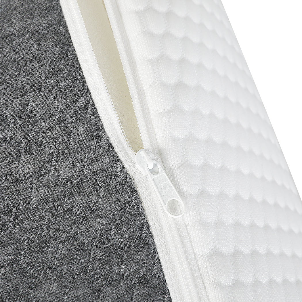 Dreamz Memory Foam Leg Elevation Pillow Bed Wedge Improve Circulation Support-2065254292767510532