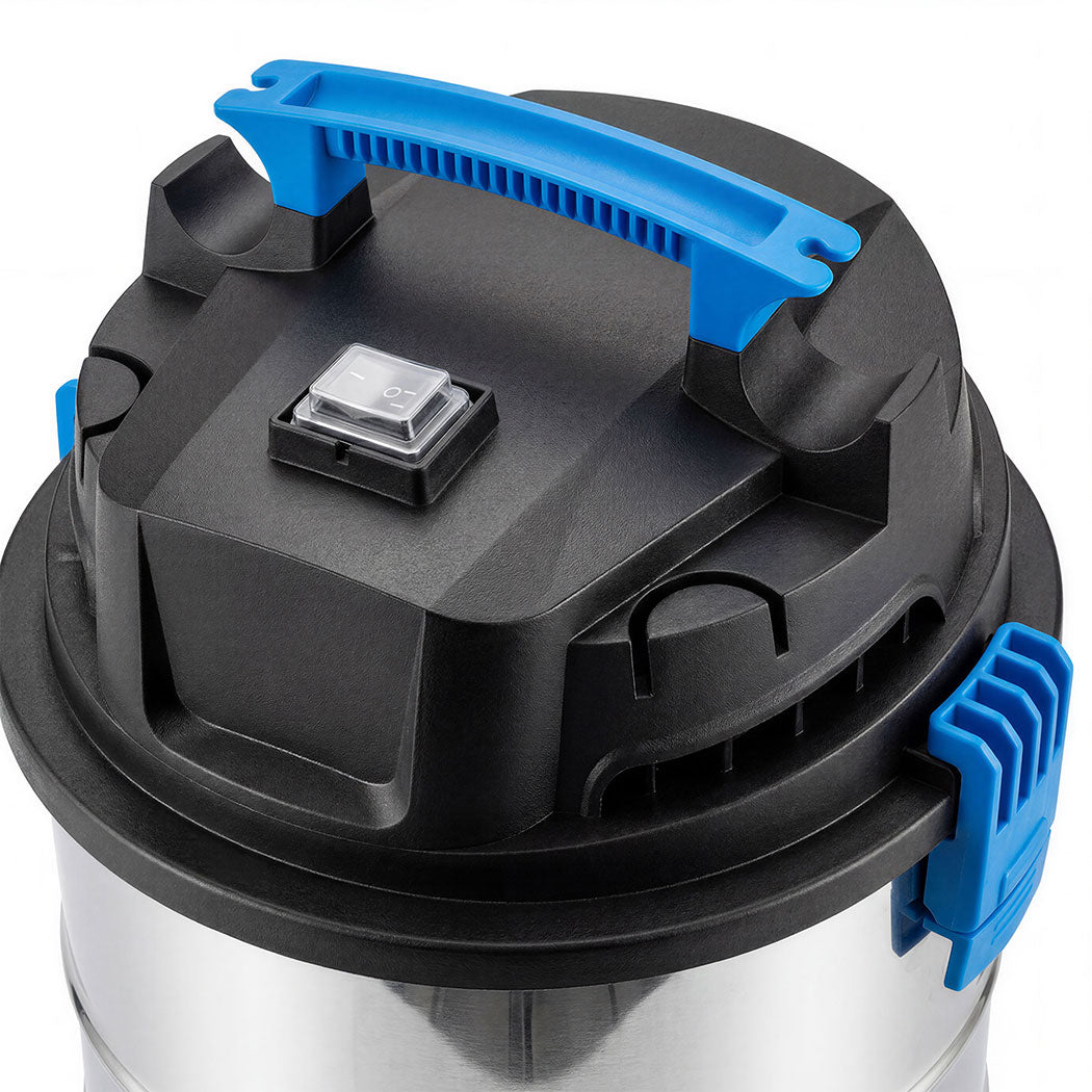 Spector 20L Wet Dry Vacuum Cleaner Blower Floor Carpet HEPA Filter Garage 1200W-2065254309456646149