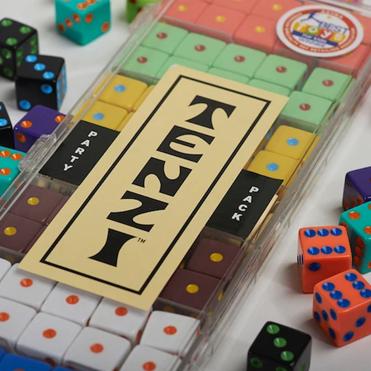Tenzi Party Pack Fast Frenzied Dice Game Family Game for 6 Players Ages 7+