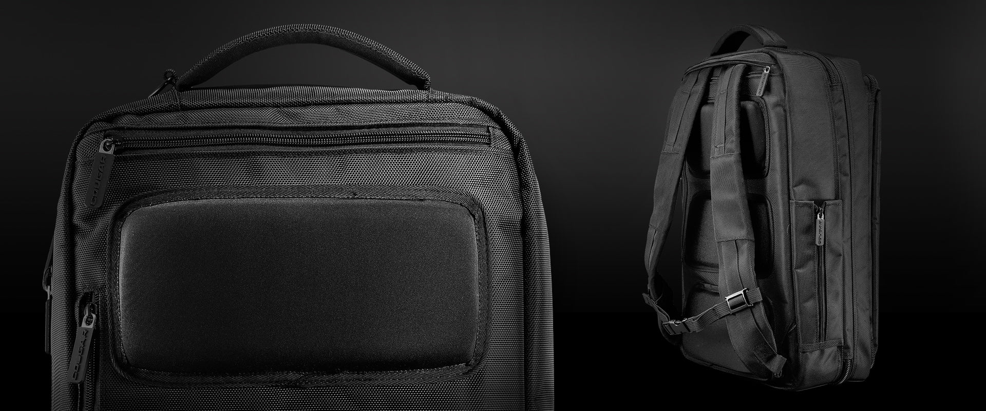 Cougar Fortress Gaming Backpack with Shockproof Laptop Protection