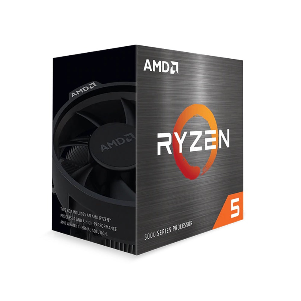 AMD Ryzen 5 5500 6-Core 12-Thread AM4 Desktop CPU with Wraith Stealth Cooler
