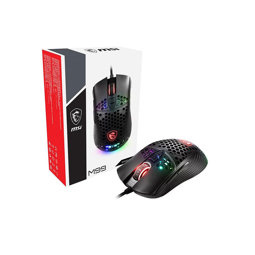 MSI M99 Corded Gaming Mouse in Black