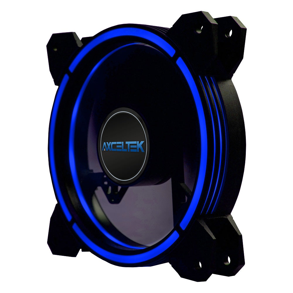 Axceltek F120-BLUE 120mm Blue LED Cooling Fan