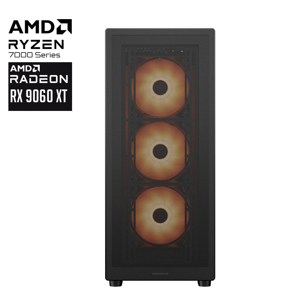 AMD Guardian Ryzen 5 7500F RX9060XT Gaming PC 1T SSD 32G