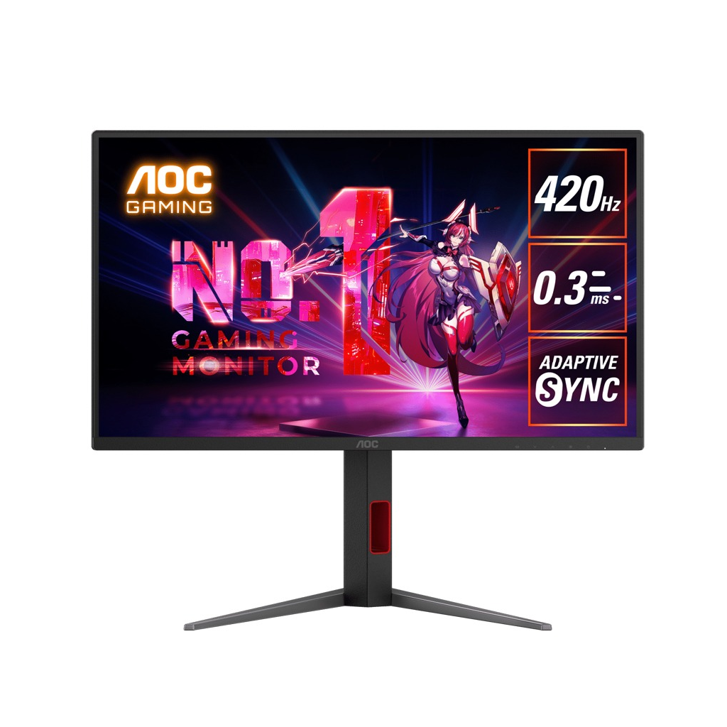 AOC 24.5" Fast IPS FHD 420Hz Gaming Monitor 0.3ms DisplayHDR 400