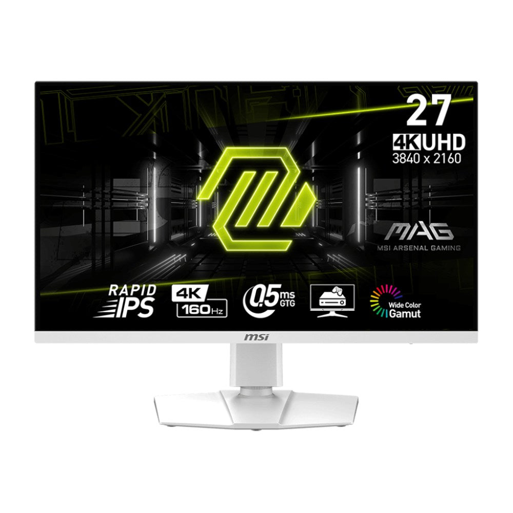 27" 4K UHD Rapid IPS Gaming Monitor - 160Hz Refresh Rate, 0.5ms GtG, HDMI 2.1