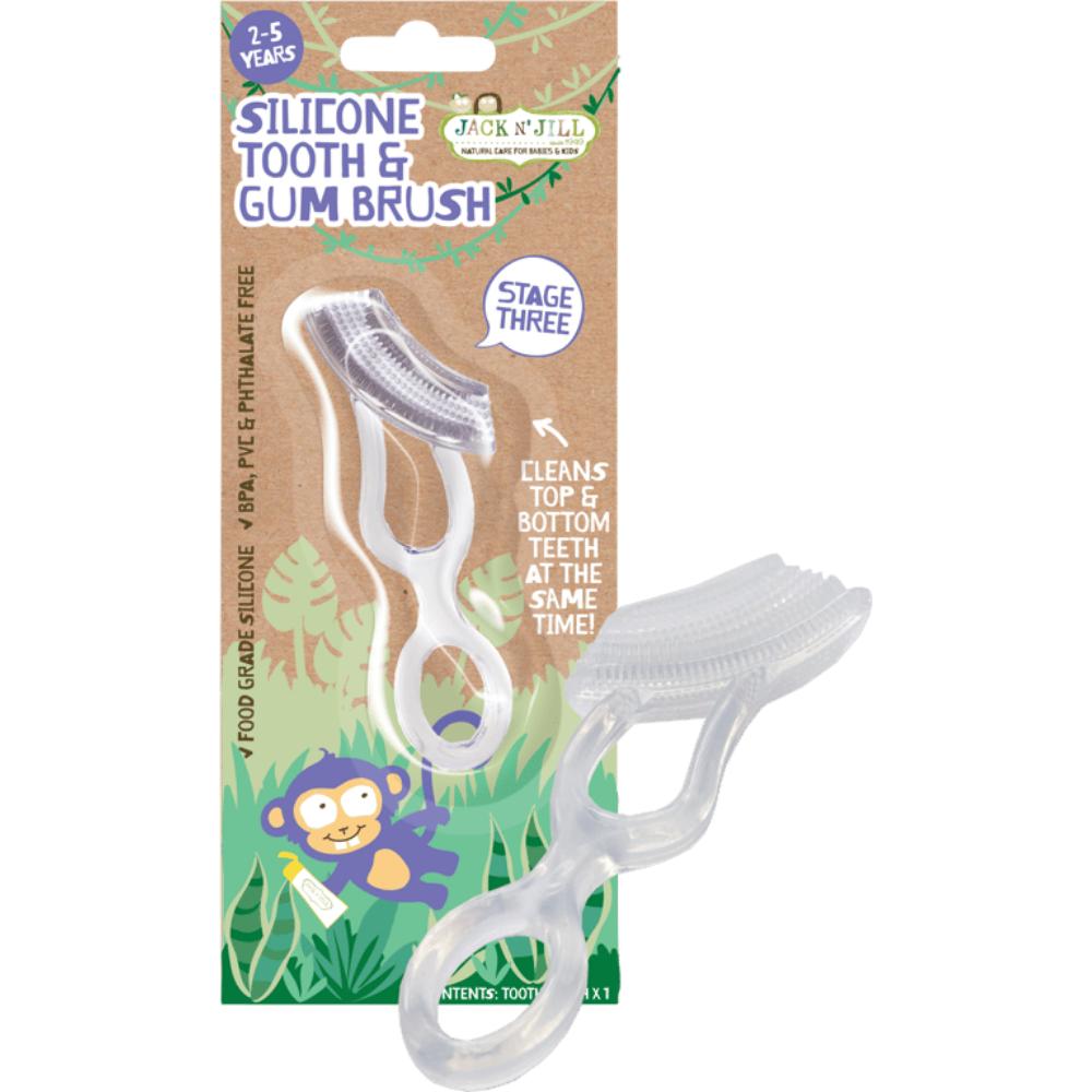 Jack N' Jill Silicone Tooth & Gum Brush x8