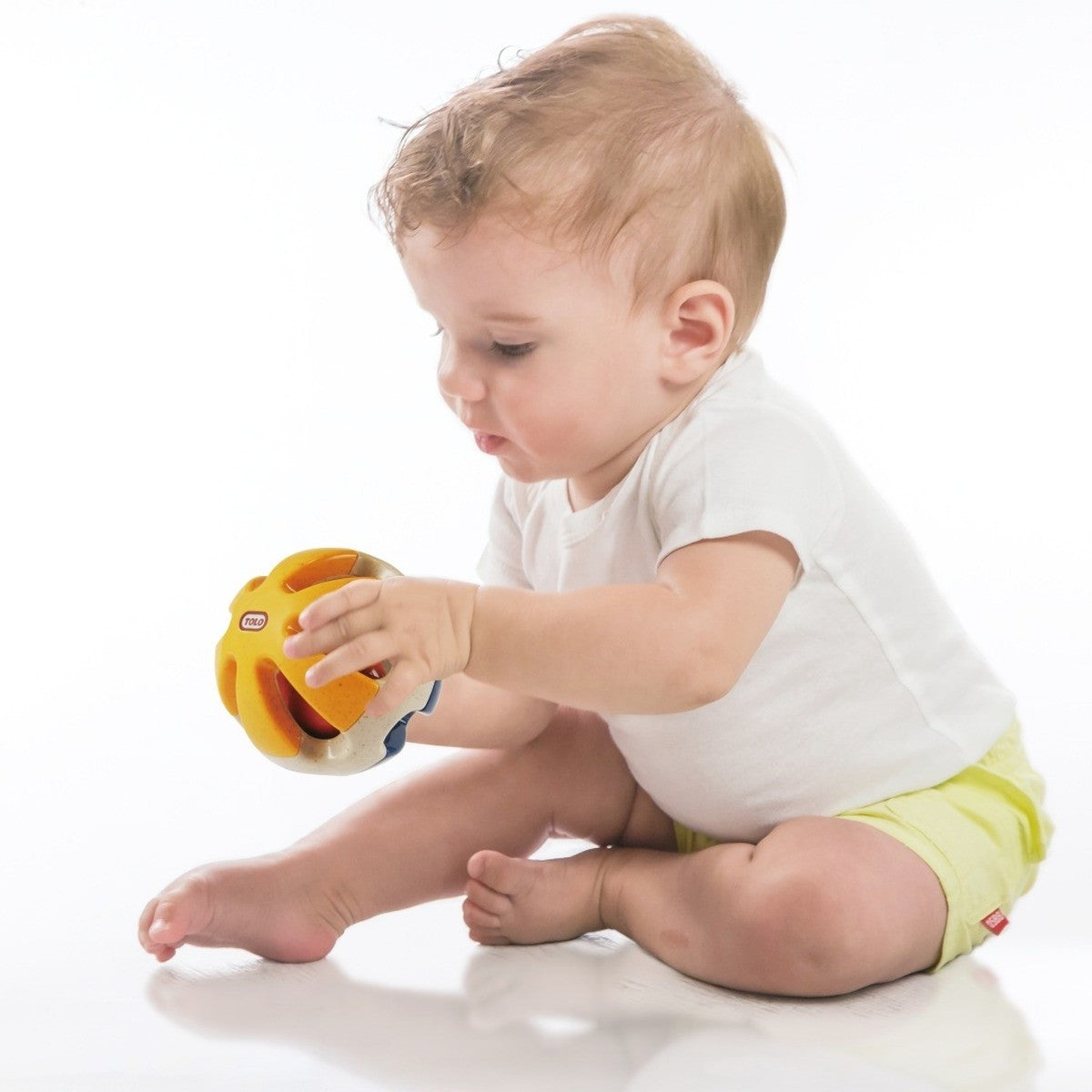 Tolo Toys Bio Roller Rattle Organic Rattle Toy for Babies