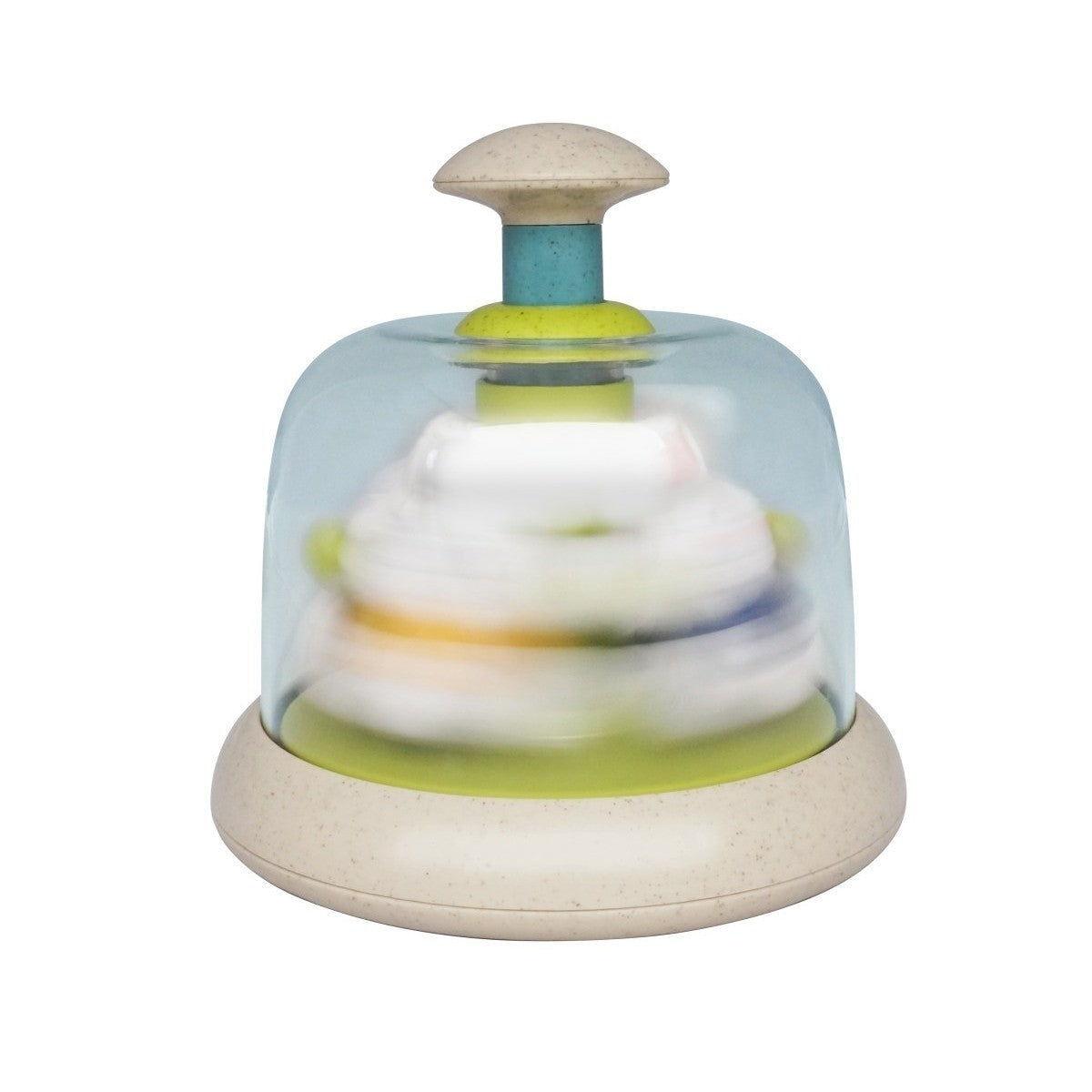 Tolo Toys Rabbit Carousel Spinning Musical Toy for Babies