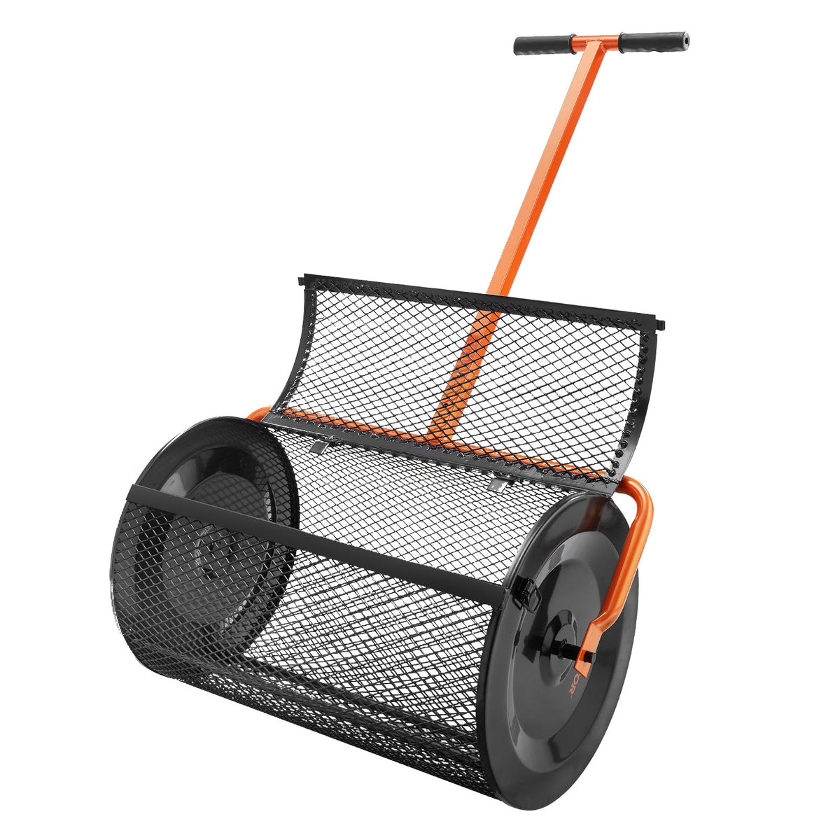 Compost Spreader Peat Moss Spreader 24" for Lawn and Garden Use