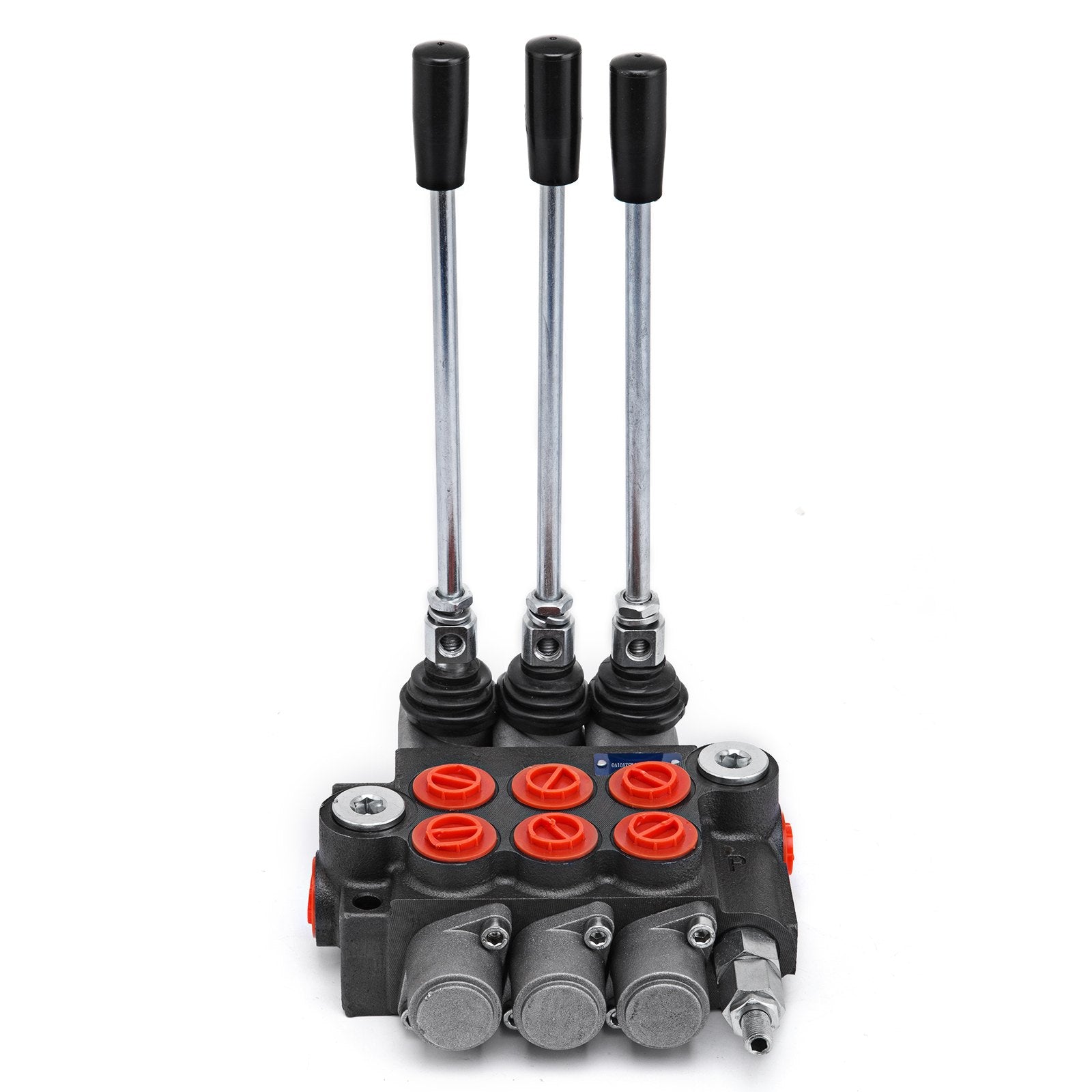 3-Spool Hydraulic Control Valve 11GPM Double Acting for Tractors Loaders Tanks