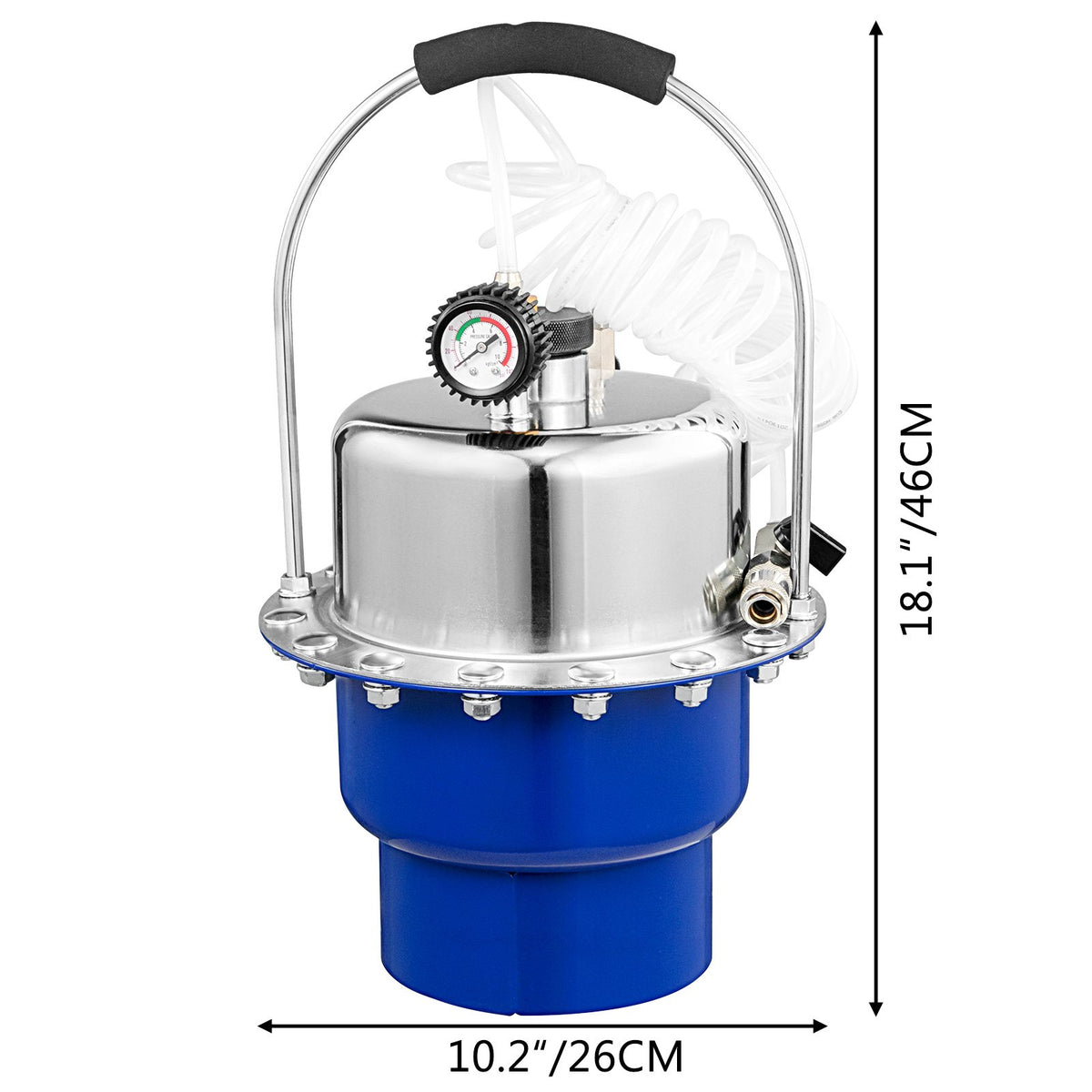 Pneumatic Air Pressure Brake and Clutch Bleeder Valve System Kit