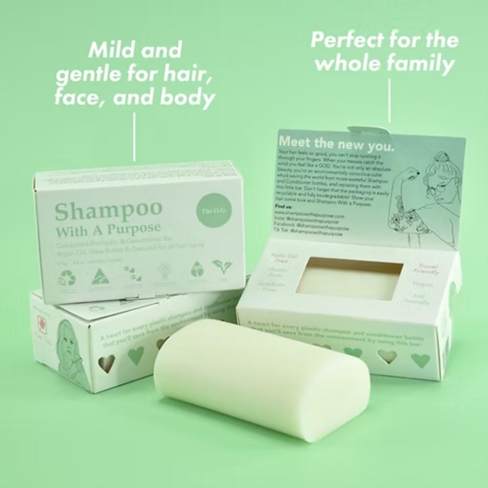 Shampoo & Conditioner Bar The Original for All Hair 135g