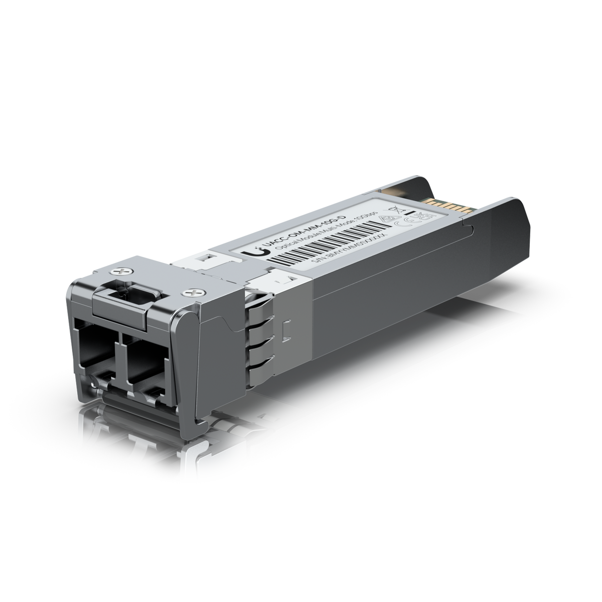 Ubiquiti UFiber SFP Plus Transceiver Single Pack Supporting 10G Connections Up to 300 Meters