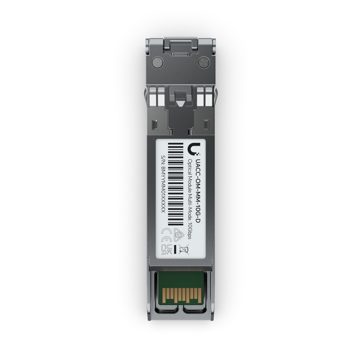 Ubiquiti UFiber SFP Plus Transceiver Single Pack Supporting 10G Connections Up to 300 Meters