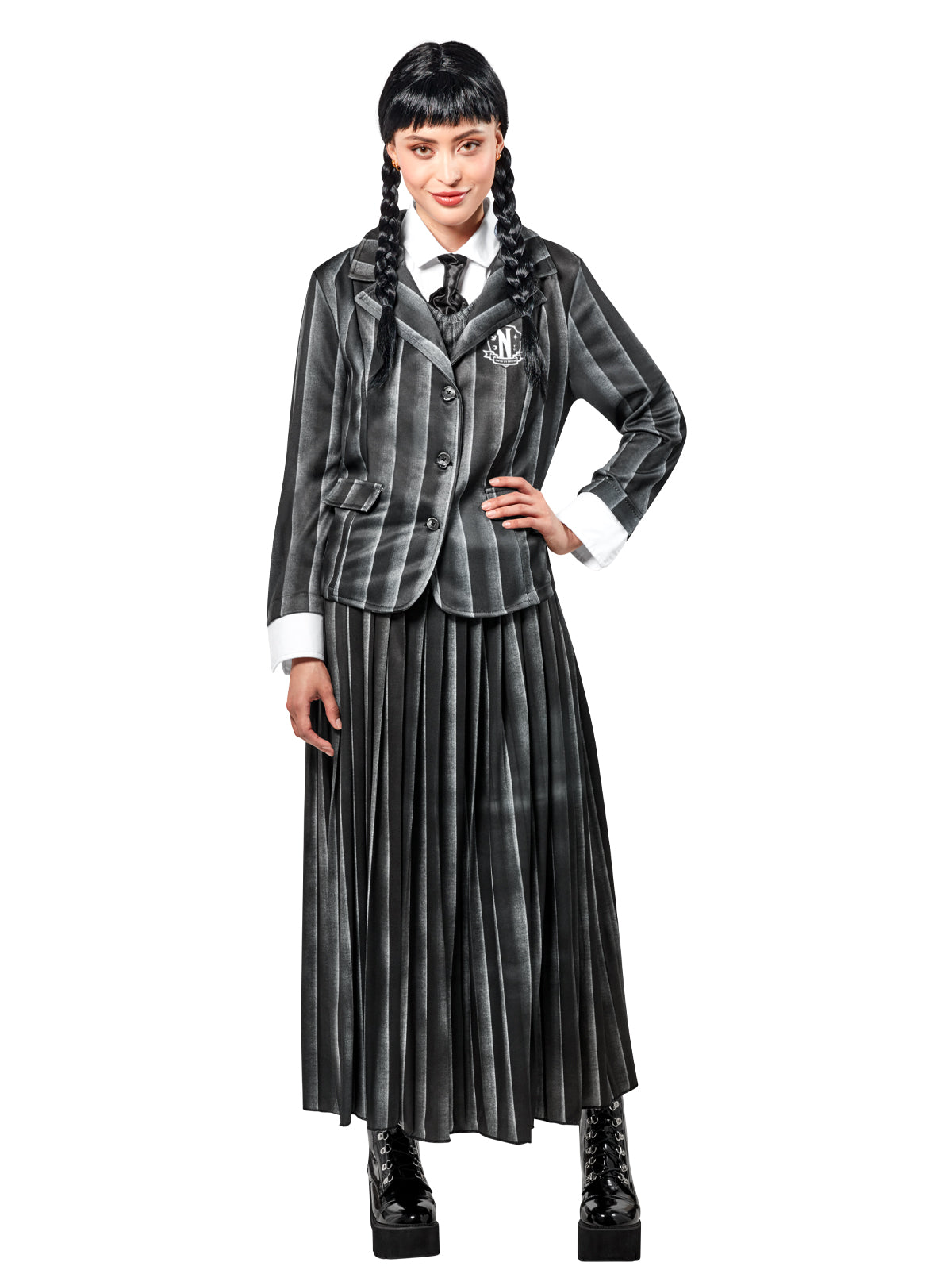 Wednesday Nevermore Deluxe Black Costume (Netflix) - Adult