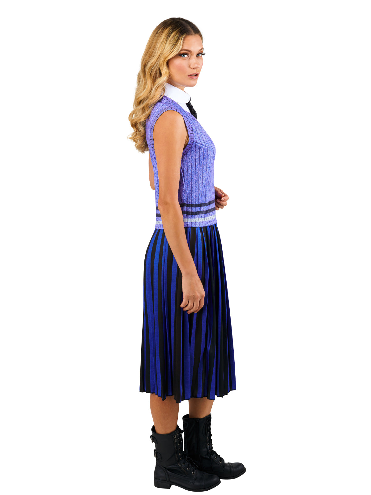 Wednesday Addams Deluxe Nevermore Academy Costume for Adults