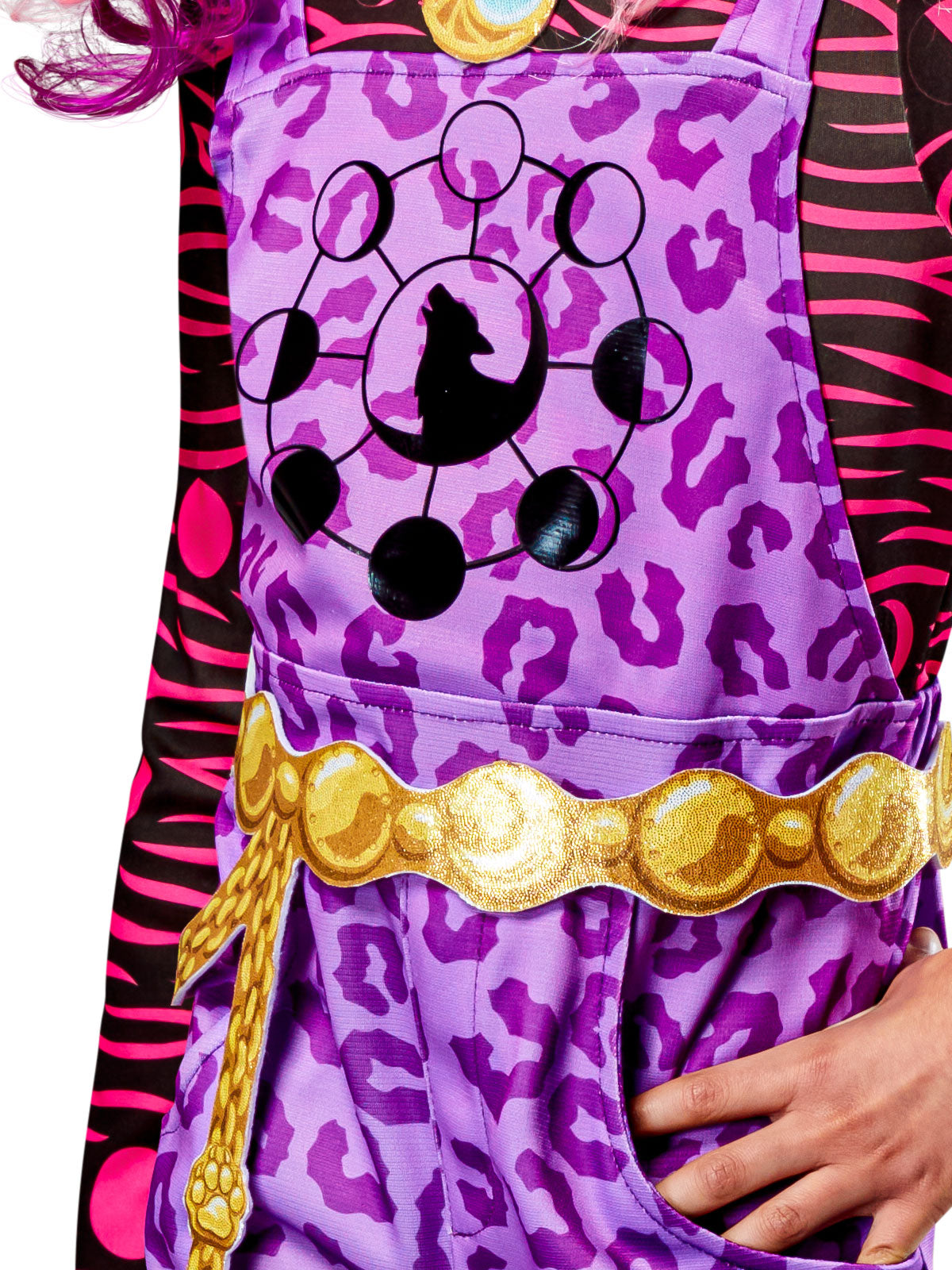 Clawdeen Wolf Deluxe Child Costume Official Monster High Licensed Outfit with Headband