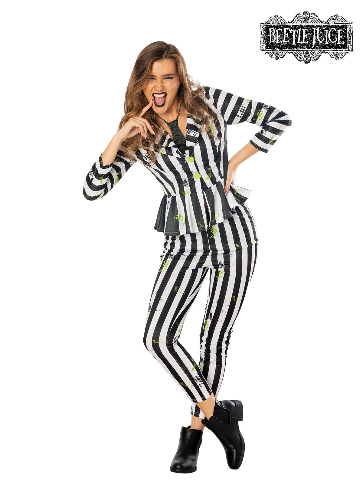 Beetlejuice Deluxe Womens Costume Adult
