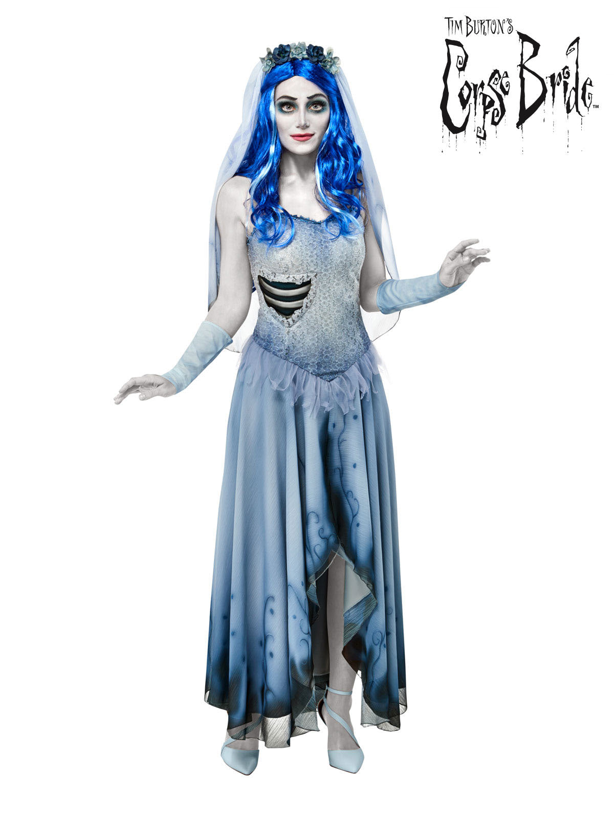 Emily - Corpse Bride Costume. Adult