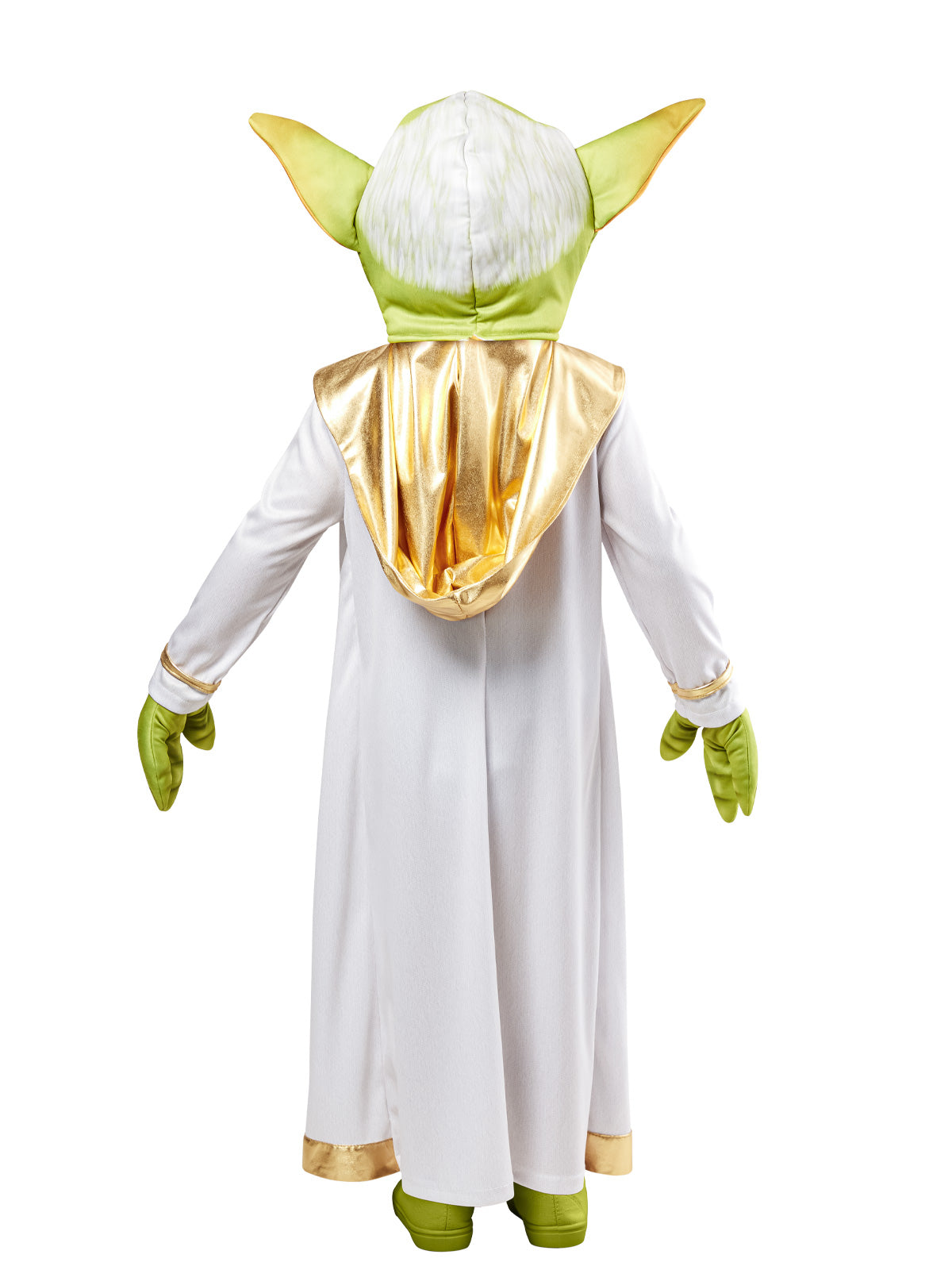 Yoda Young Jedi Deluxe Costume Child Robe with Hood Gloves and Headpiece