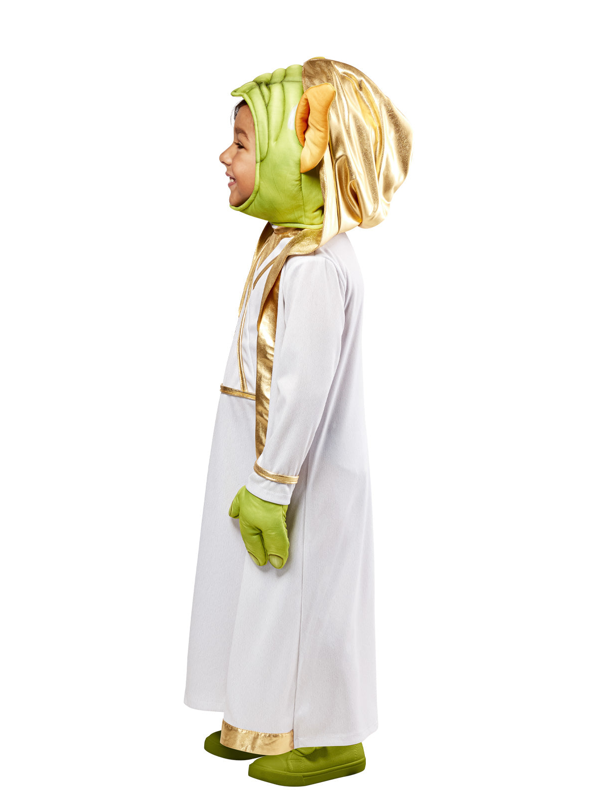 Yoda Young Jedi Deluxe Costume Child Robe with Hood Gloves and Headpiece