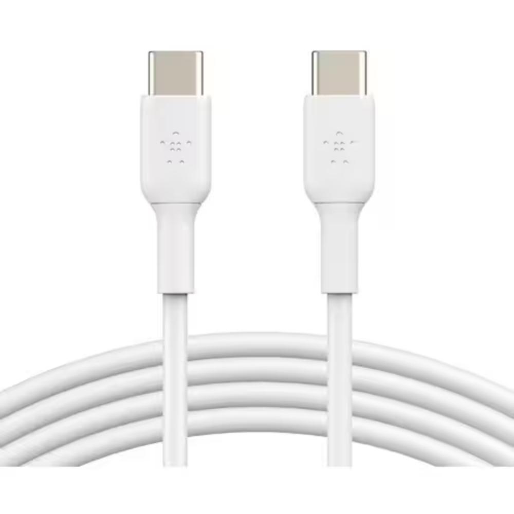Belkin BoostCharge USB C to USB C Fast Charging Data Cable 2M White