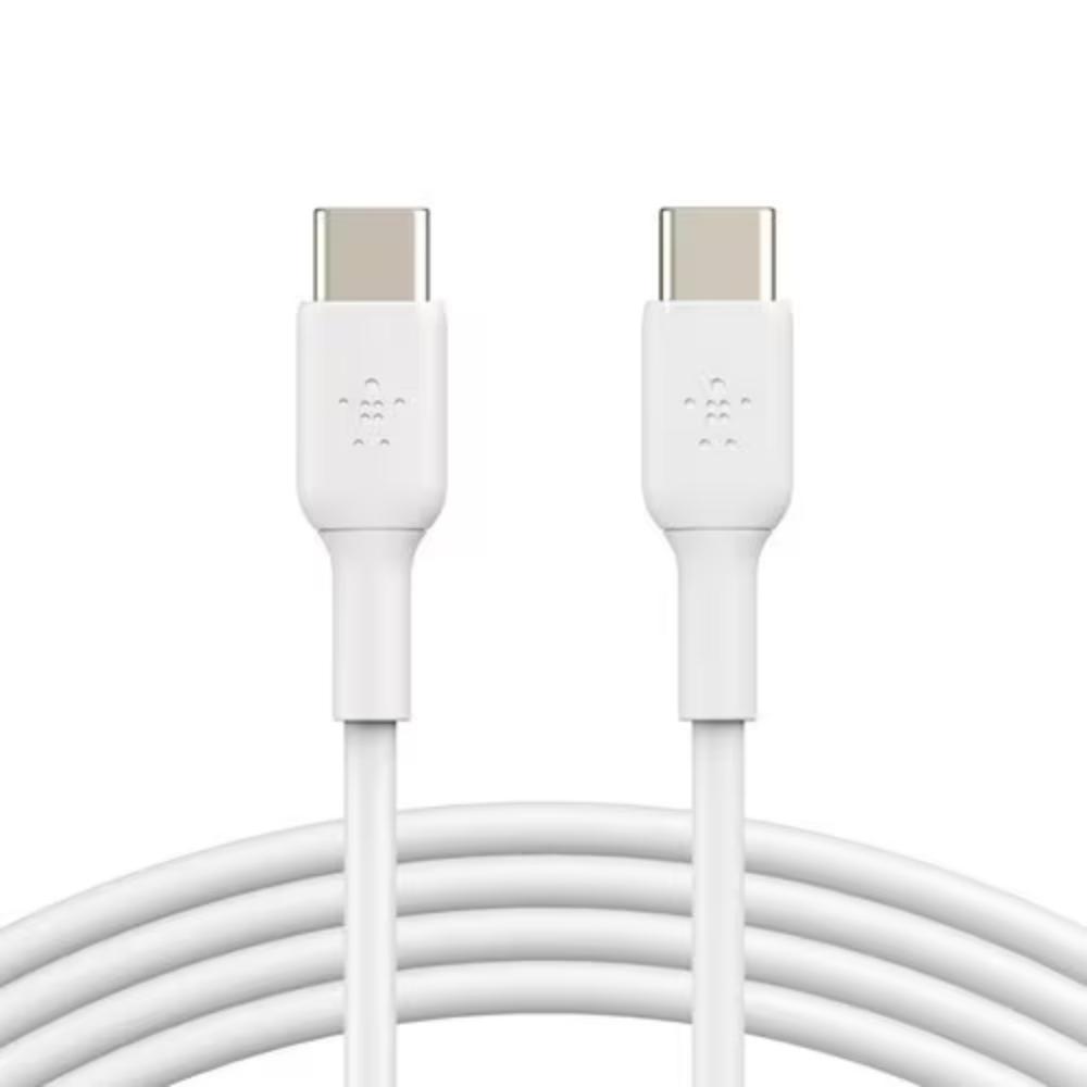 Belkin BoostCharge USB C to USB C Fast Charging Data Cable 2M White