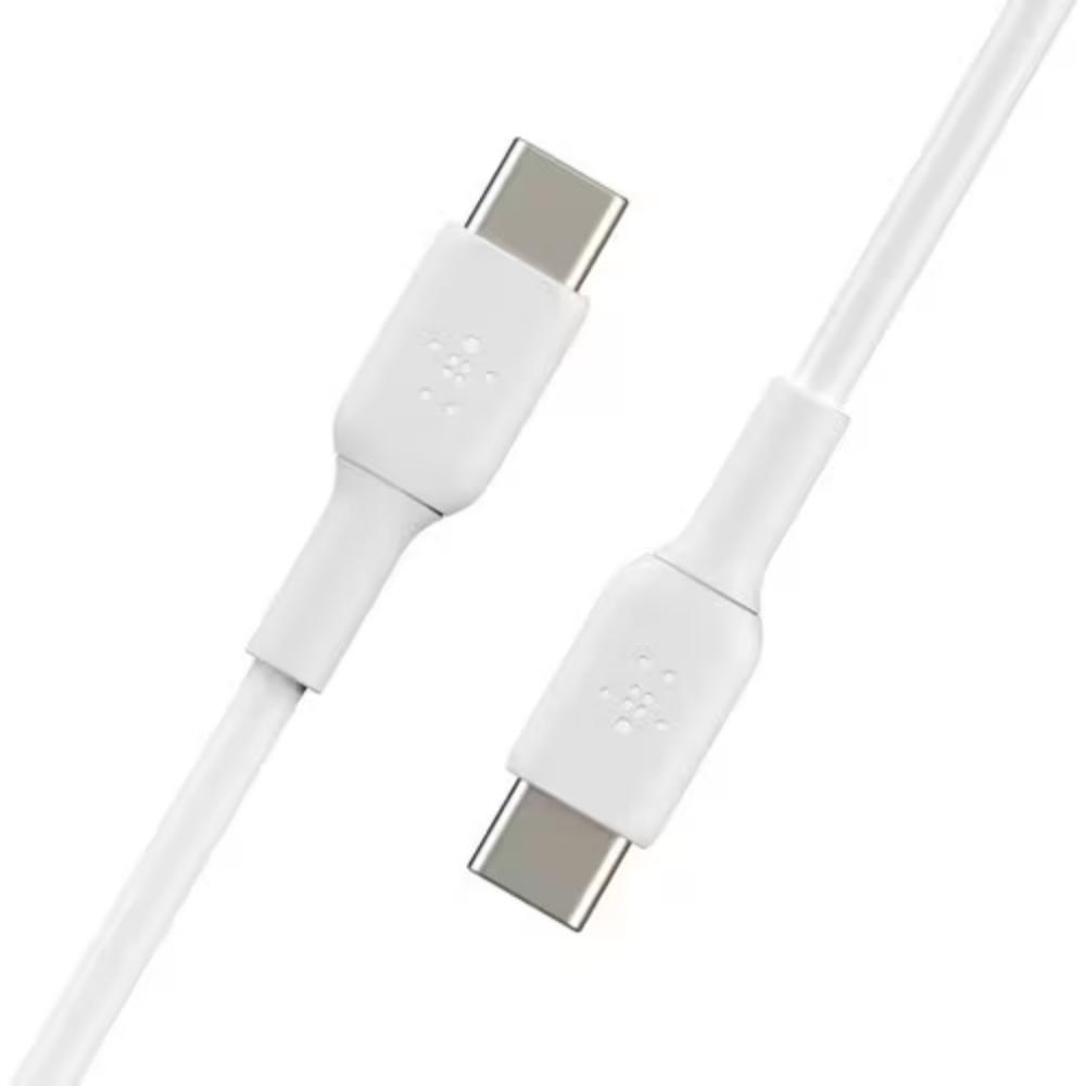 Belkin BoostCharge USB C to USB C Fast Charging Data Cable 2M White