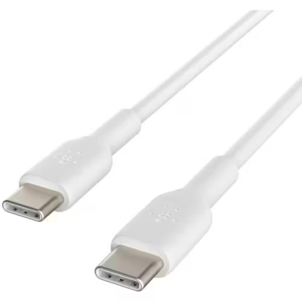 Belkin BoostCharge USB C to USB C Fast Charging Data Cable 2M White