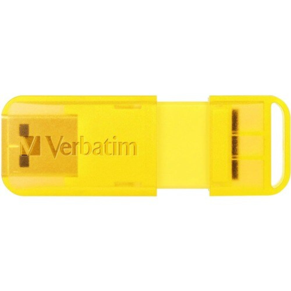 Verbatim 32GB Store n Go PopUp USB 2.0 Drive 3 Pack 96GB Total Assorted Colours Capless Push Pull Slide Plug and Play