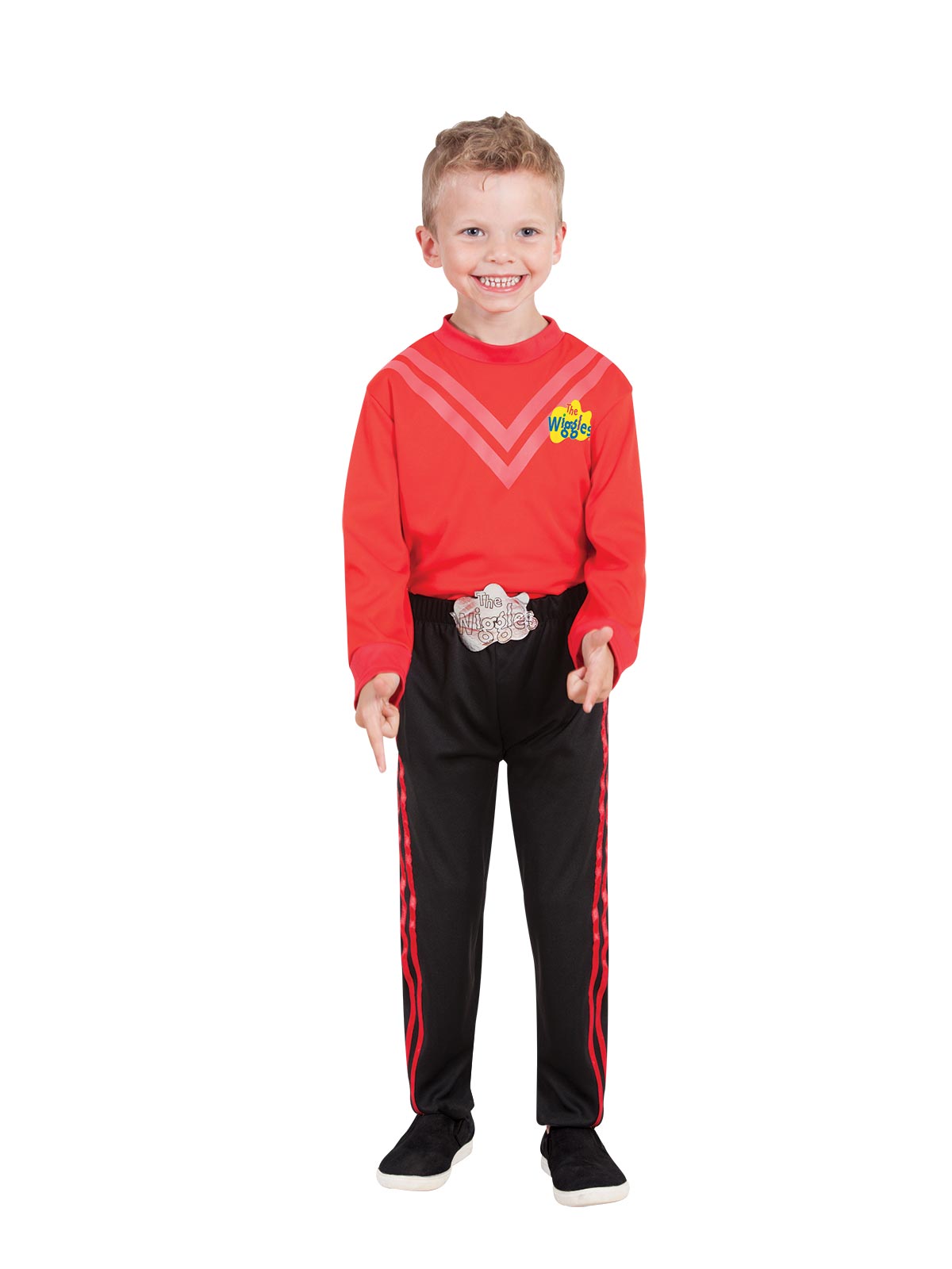 The Wiggles Costume Child Red Wiggle Skivvy & Pants Set for Kids - Red