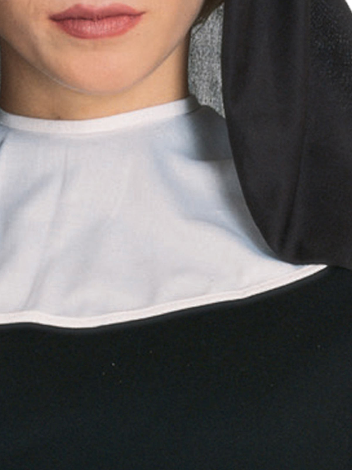 Nun Accessory Kit with Headpiece and Collar One Size Fits Most Adults