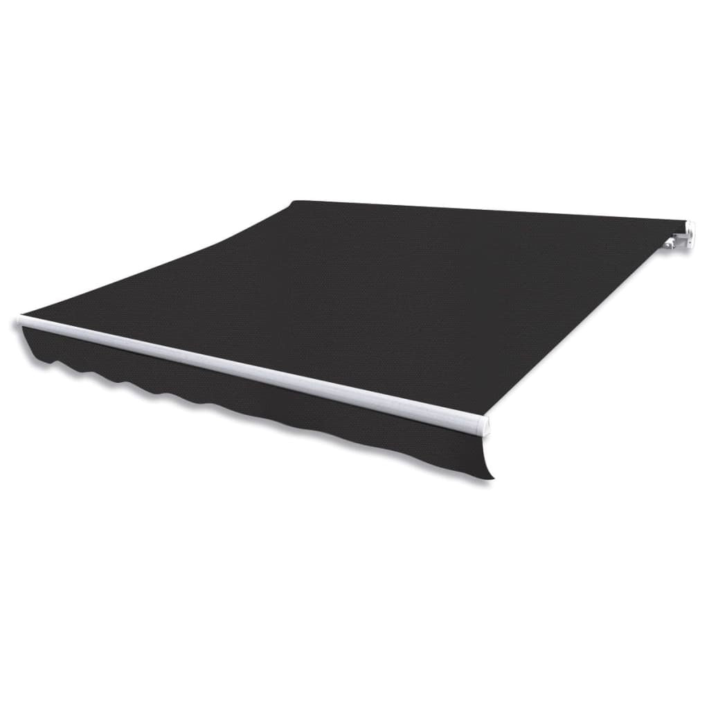 Awning Frame 4x3m Automatic Roll Back Retractable Sun Shade Aluminium